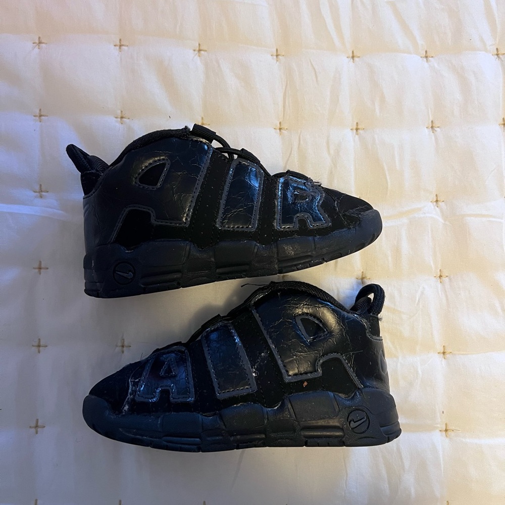Kids Black Nike Air Jordans